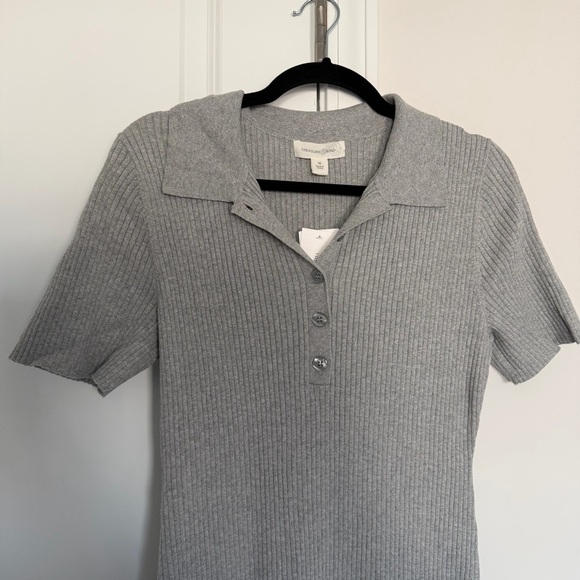 NWT Treasure & Bond Polo Rib Cotton Blend Sweater Dress - Picture 5 of 7